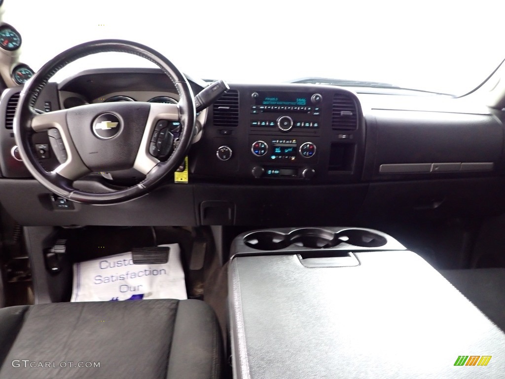 2013 Silverado 2500HD LT Extended Cab 4x4 - Graystone Metallic / Ebony photo #32