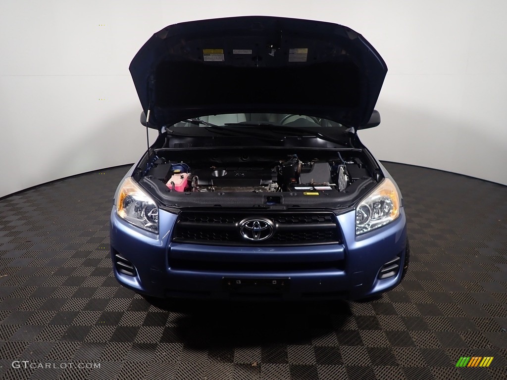 2011 RAV4 I4 4WD - Pacific Blue Metallic / Ash photo #7