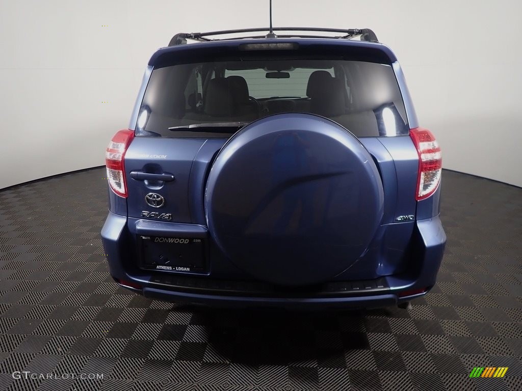 2011 RAV4 I4 4WD - Pacific Blue Metallic / Ash photo #12