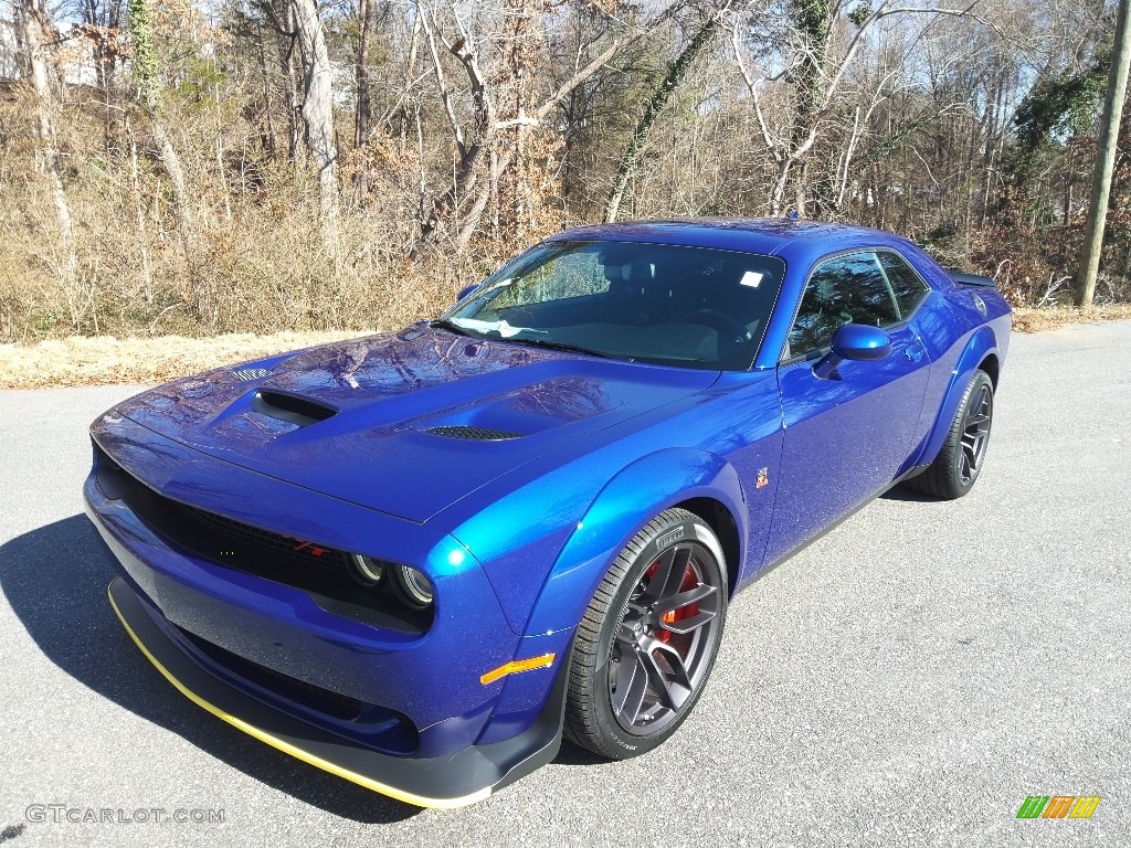 Indigo Blue 2021 Dodge Challenger R/T Scat Pack Widebody Exterior Photo #143608529