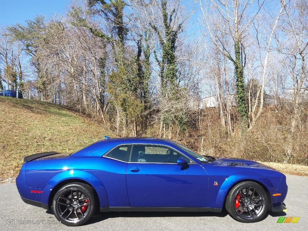 Indigo Blue 2021 Dodge Challenger R/T Scat Pack Widebody Exterior Photo #143608577