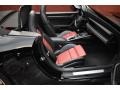 2020 Porsche 911 Black/Bordeaux Red Interior Front Seat Photo