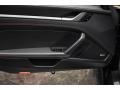 2020 Porsche 911 Black/Bordeaux Red Interior Door Panel Photo