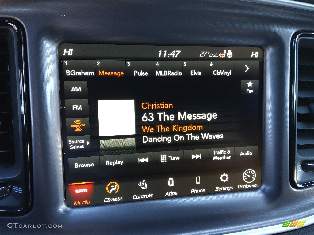 2021 Dodge Challenger R/T Scat Pack Widebody Controls Photo #143608991