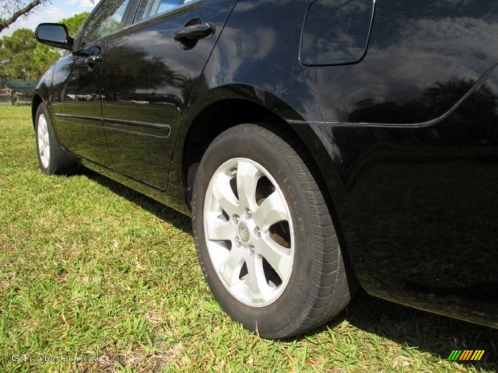 2008 Optima LX V6 - Ebony Black / Gray photo #33