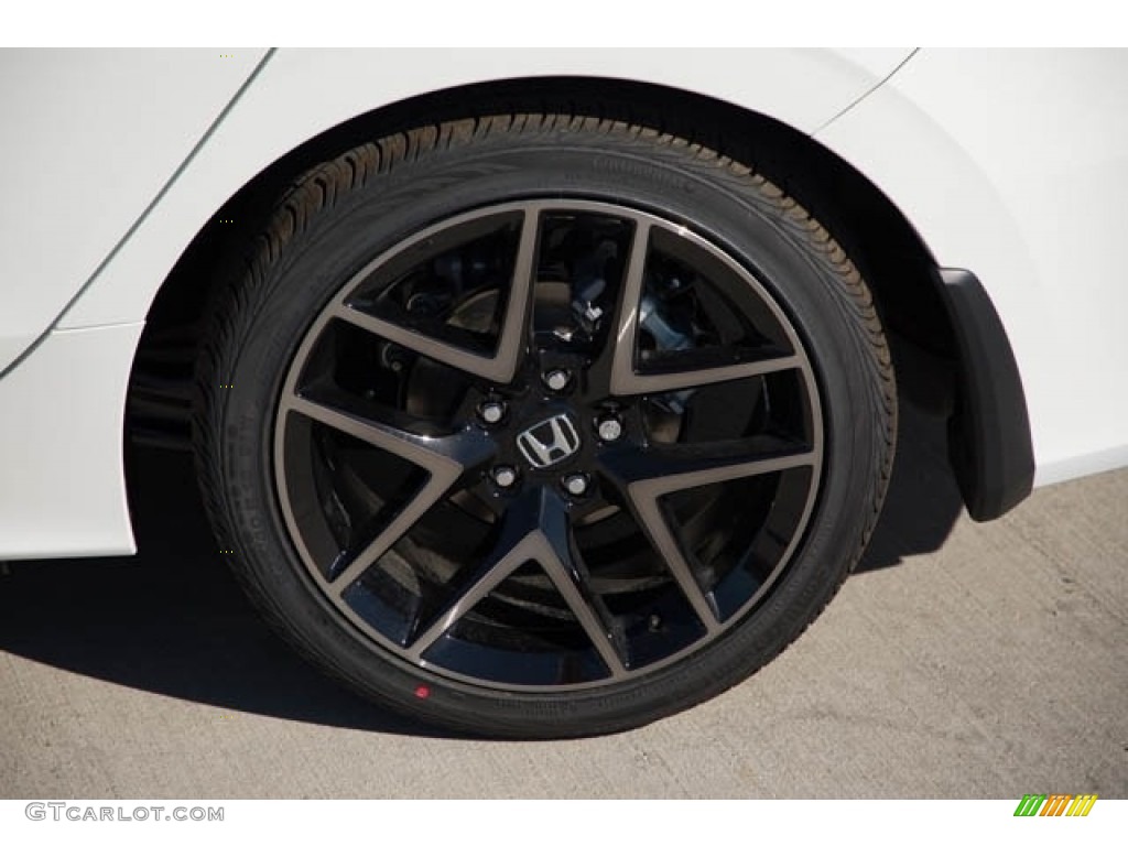 2022 Civic Sport Touring Hatchback - Platinum White Pearl / Black photo #12