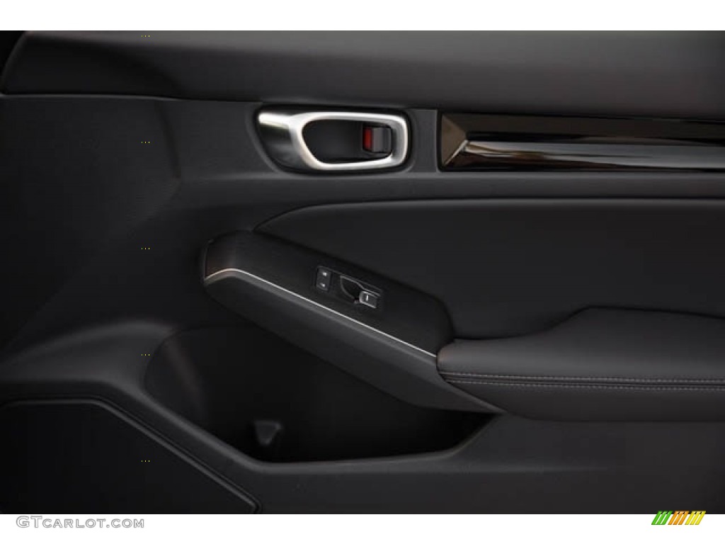 2022 Civic Sport Touring Hatchback - Platinum White Pearl / Black photo #38
