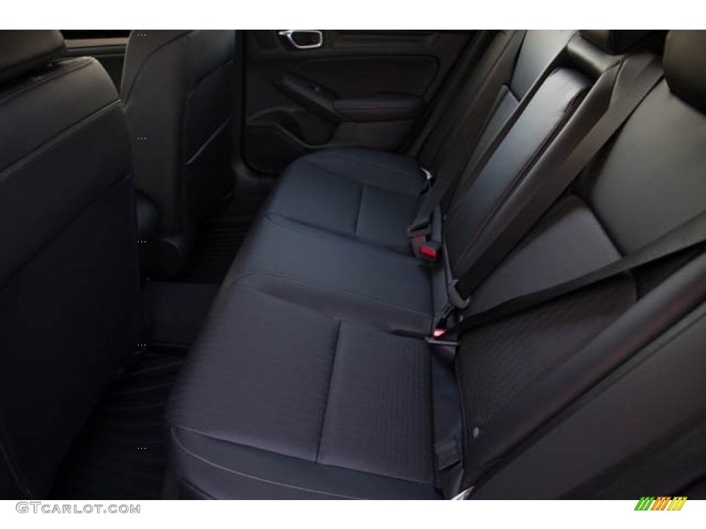 2022 Civic EX-L Hatchback - Rallye Red / Black photo #16