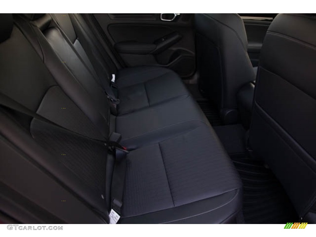 2022 Civic EX-L Hatchback - Rallye Red / Black photo #28