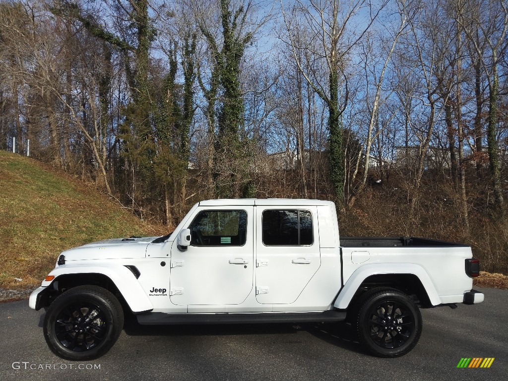 2021 Gladiator High Altitude 4x4 - Bright White / Black photo #1