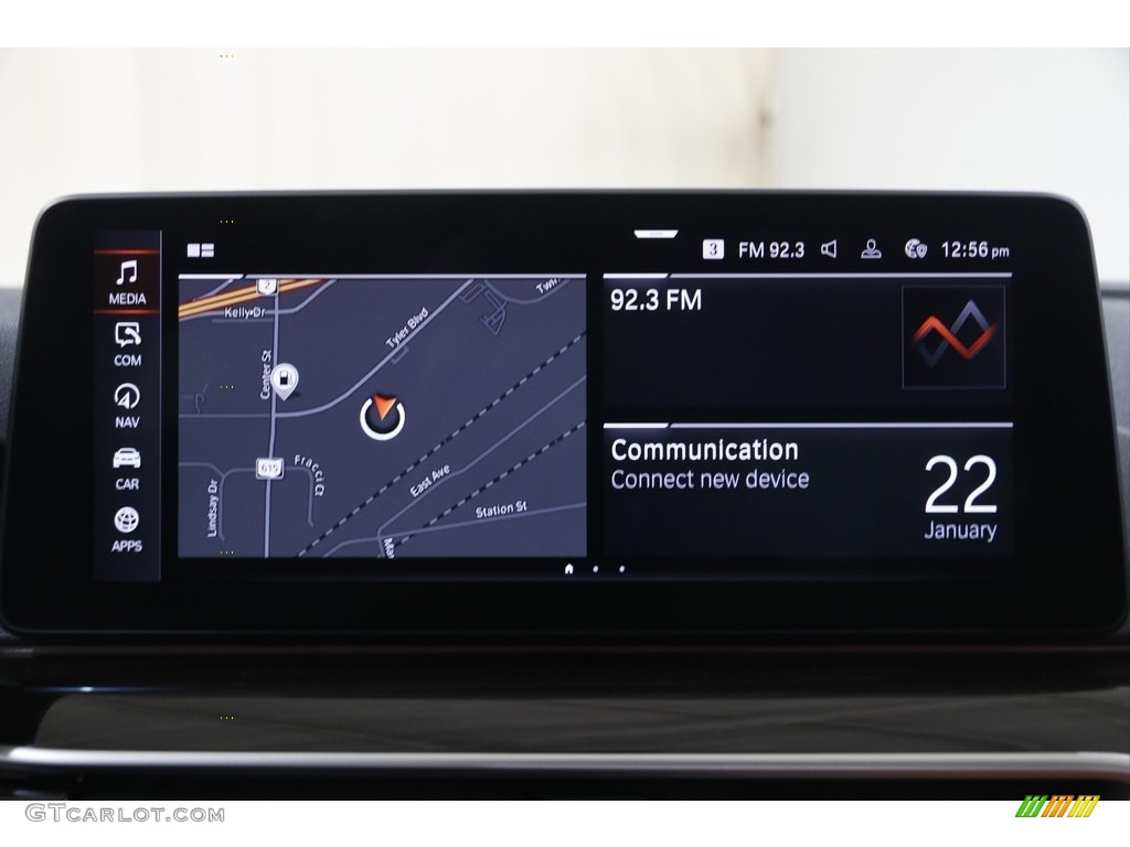 2021 5 Series 540i xDrive Sedan - Black Sapphire Metallic / Cognac photo #11