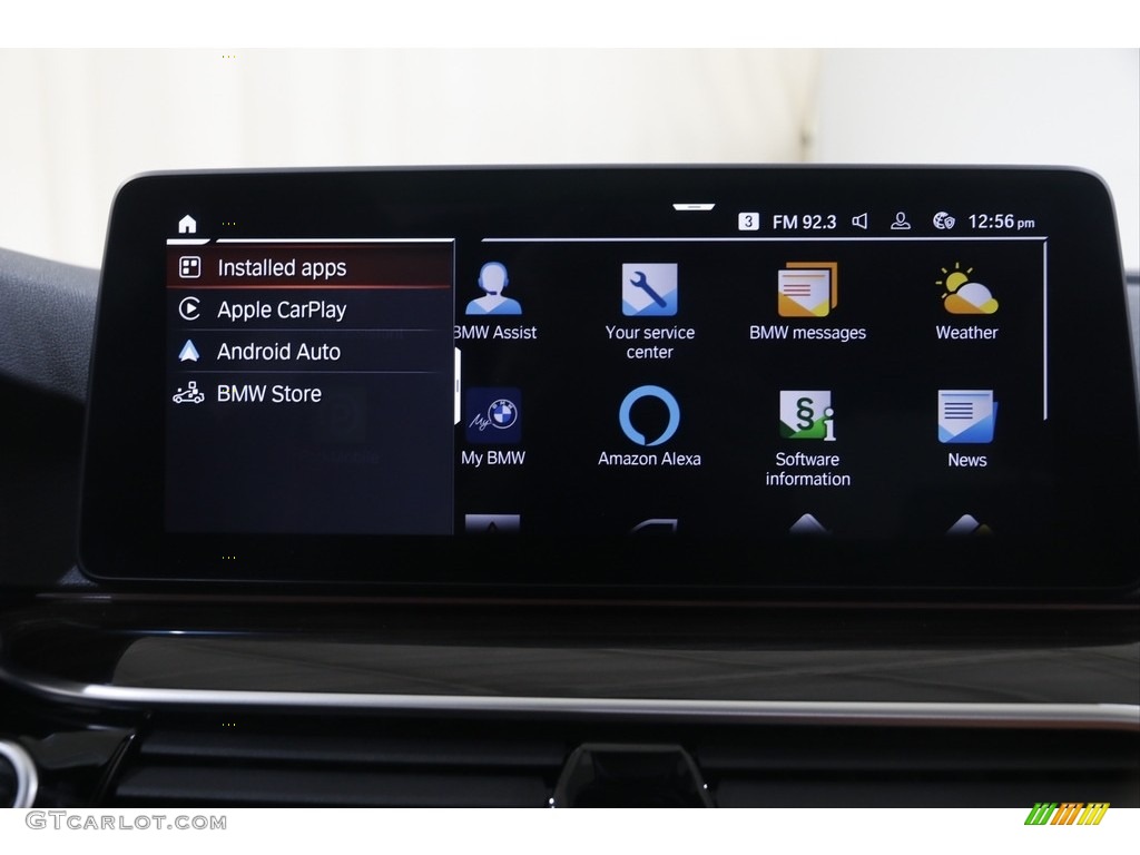 2021 5 Series 540i xDrive Sedan - Black Sapphire Metallic / Cognac photo #15