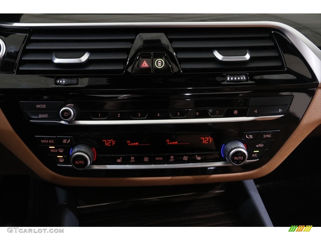 2021 5 Series 540i xDrive Sedan - Black Sapphire Metallic / Cognac photo #16