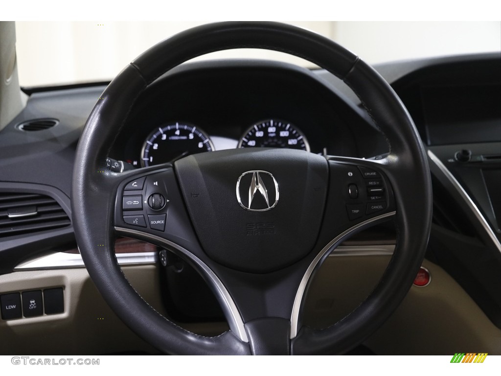 2015 MDX SH-AWD Technology - Forest Mist Metallic / Ebony photo #7