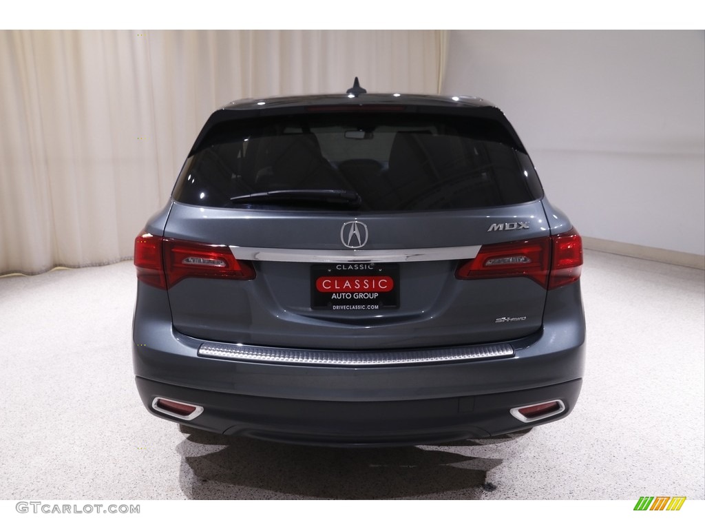2015 MDX SH-AWD Technology - Forest Mist Metallic / Ebony photo #24