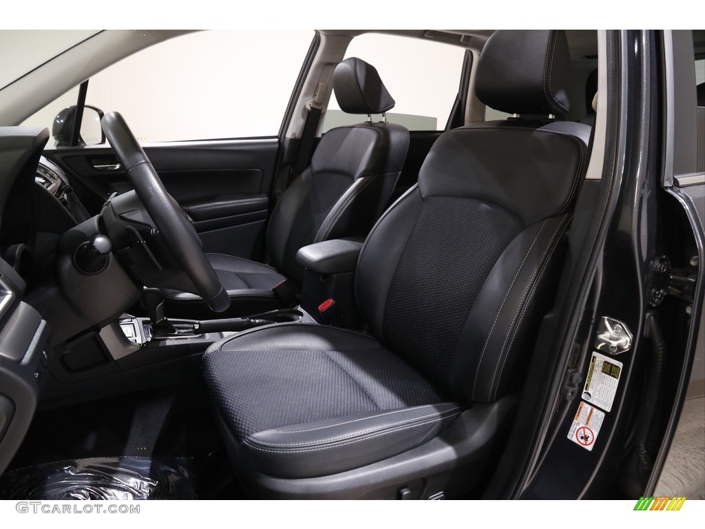 2018 Forester 2.0XT Premium - Dark Gray Metallic / Black photo #5