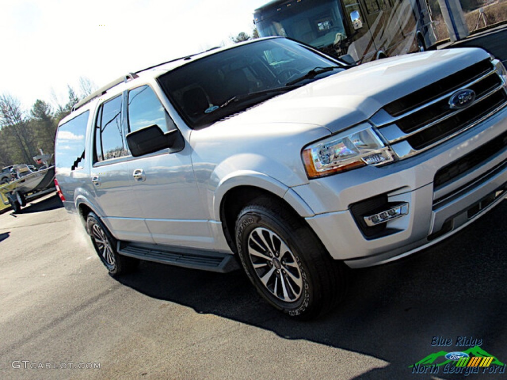 2015 Expedition EL XLT - Ingot Silver Metallic / Ebony photo #28