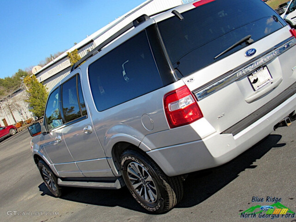 2015 Expedition EL XLT - Ingot Silver Metallic / Ebony photo #30