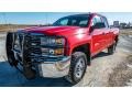 2017 Red Hot Chevrolet Silverado 2500HD Work Truck Double Cab 4x4  photo #6