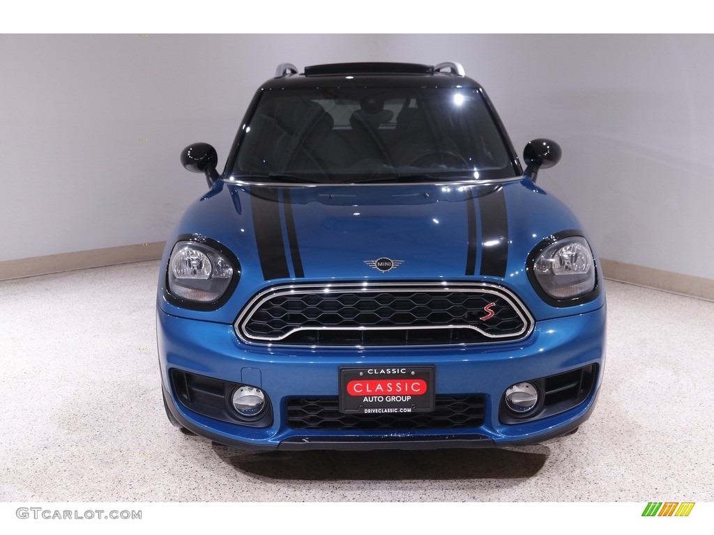 2019 Countryman Cooper S All4 - Island Blue / Carbon Black photo #2