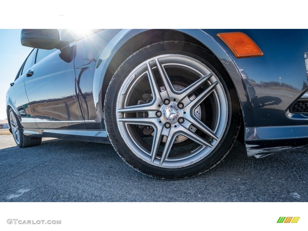 2011 C 300 Luxury 4Matic - Steel Grey Metallic / Almond/Mocha photo #2