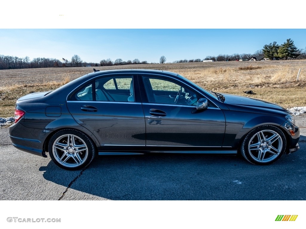2011 C 300 Luxury 4Matic - Steel Grey Metallic / Almond/Mocha photo #3