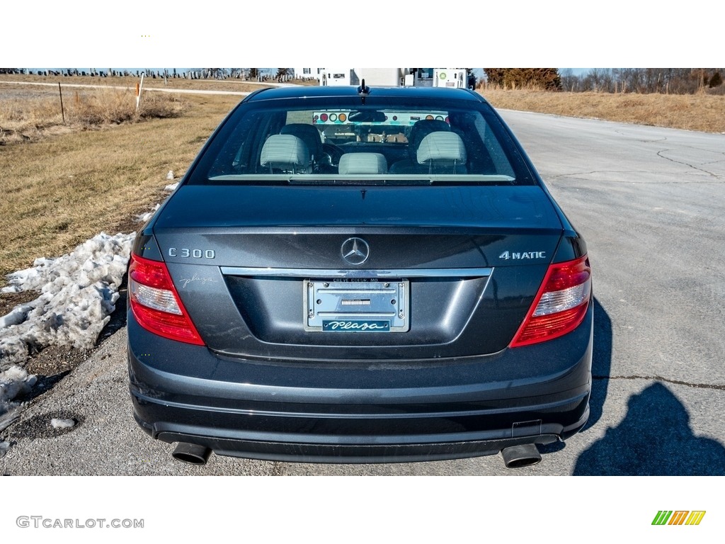 2011 C 300 Luxury 4Matic - Steel Grey Metallic / Almond/Mocha photo #5