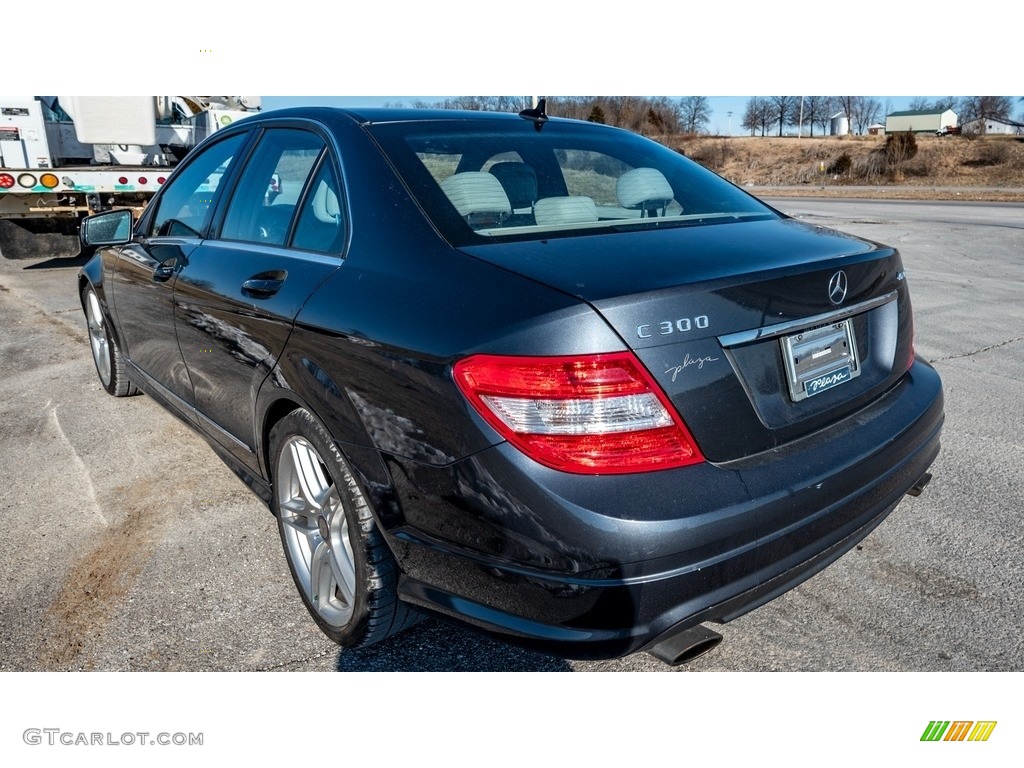 2011 C 300 Luxury 4Matic - Steel Grey Metallic / Almond/Mocha photo #6