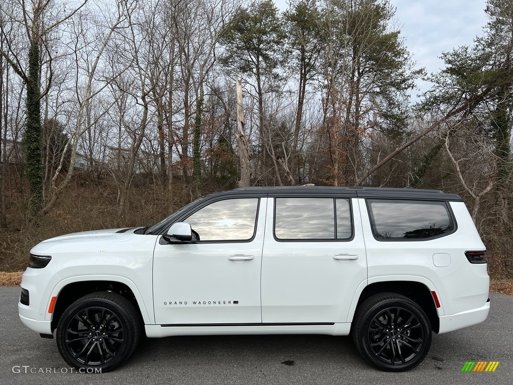 2022 Bright white Jeep Grand Wagoneer Obsidian 4x4 #143612994 Photo #33