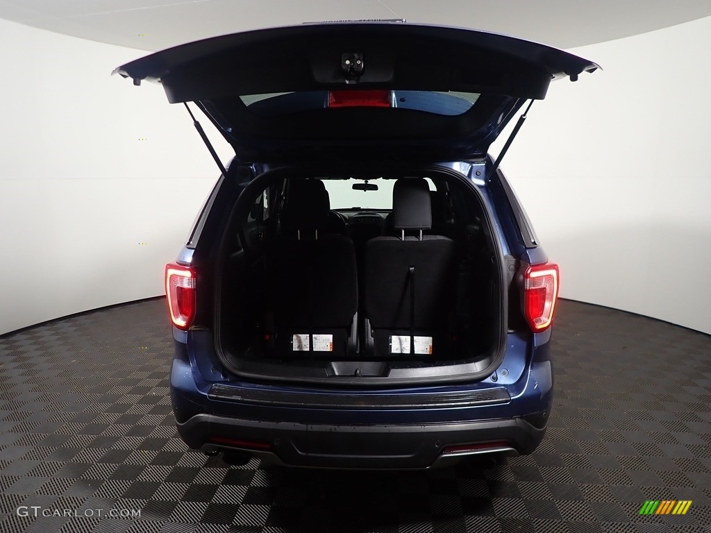 2018 Explorer XLT - Blue Metallic / Ebony Black photo #14