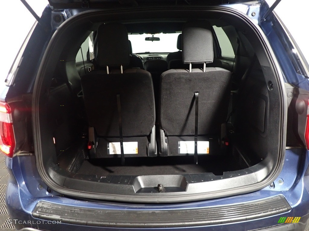 2018 Explorer XLT - Blue Metallic / Ebony Black photo #15