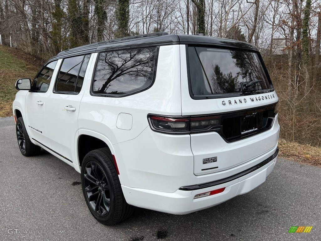 2022 Grand Wagoneer Obsidian 4x4 - Bright white / Global Black photo #10
