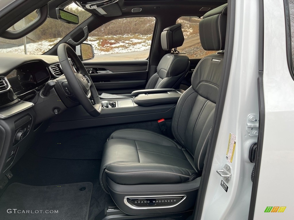 Global Black Interior 2022 Jeep Grand Wagoneer Obsidian 4x4 Photo #143615240