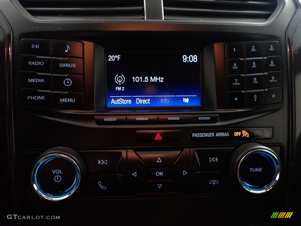 2018 Explorer XLT - Blue Metallic / Ebony Black photo #27