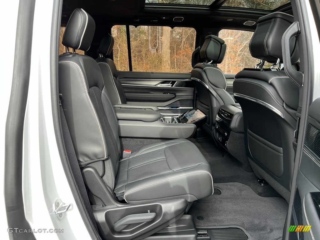Global Black Interior 2022 Jeep Grand Wagoneer Obsidian 4x4 Photo #143615486
