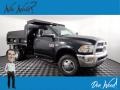 Black Forest Green Pearl 2016 Ram 3500 Tradesman Regular Cab 4x4 Dump Truck