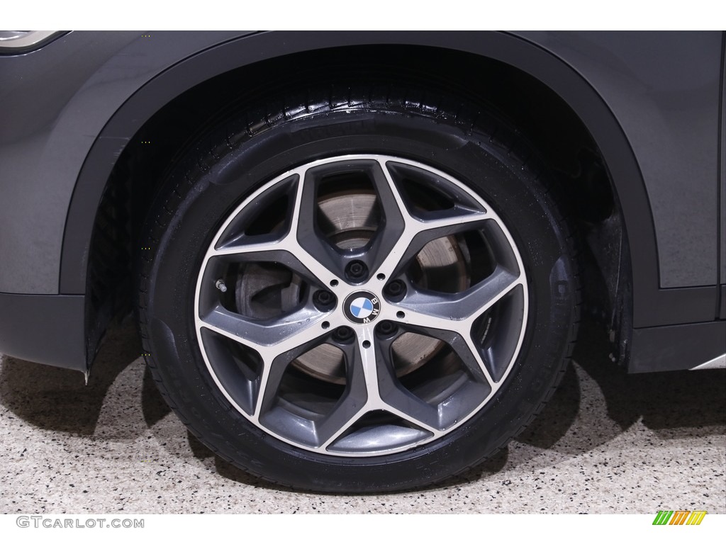 2018 X1 xDrive28i - Mineral Grey Metallic / Black photo #21