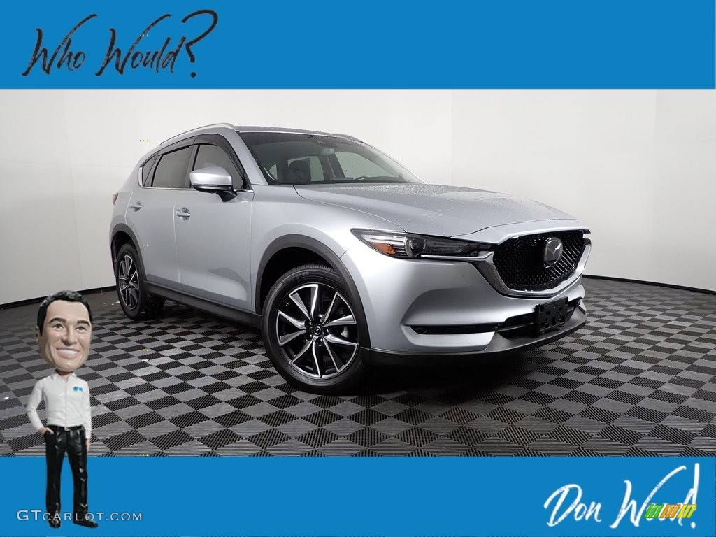 2018 CX-5 Grand Touring - Sonic Silver Metallic / Black photo #1