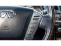 2015 Infiniti QX80 Graphite Interior Steering Wheel Photo