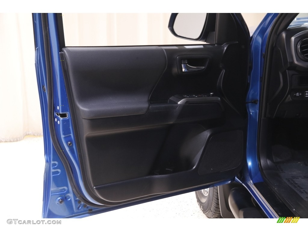 2018 Tacoma TRD Sport Double Cab 4x4 - Blazing Blue Pearl / Graphite w/Gun Metal photo #4