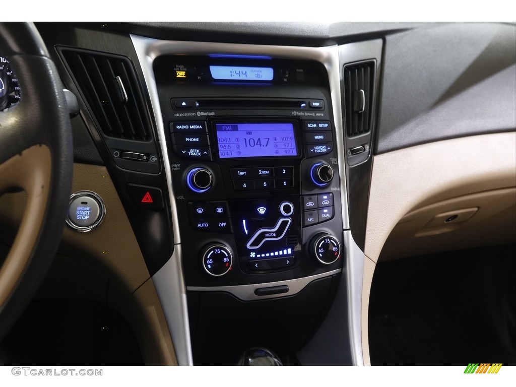 2013 Sonata Limited 2.0T - Shimmering White / Camel photo #9