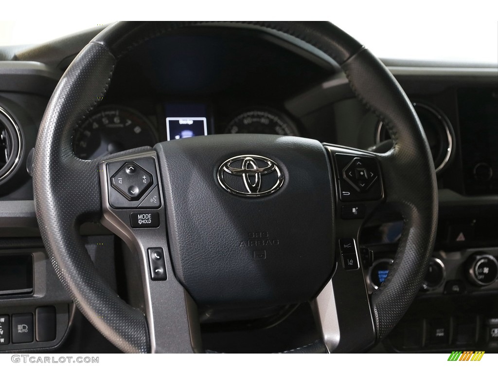2018 Tacoma TRD Sport Double Cab 4x4 - Blazing Blue Pearl / Graphite w/Gun Metal photo #7