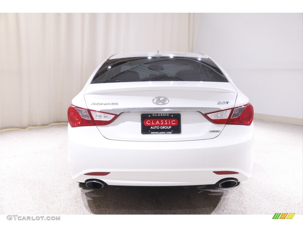 2013 Sonata Limited 2.0T - Shimmering White / Camel photo #16