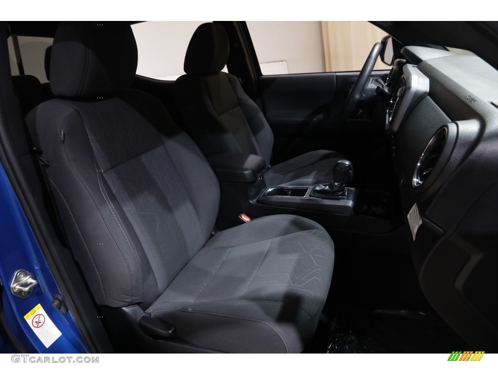 2018 Tacoma TRD Sport Double Cab 4x4 - Blazing Blue Pearl / Graphite w/Gun Metal photo #15