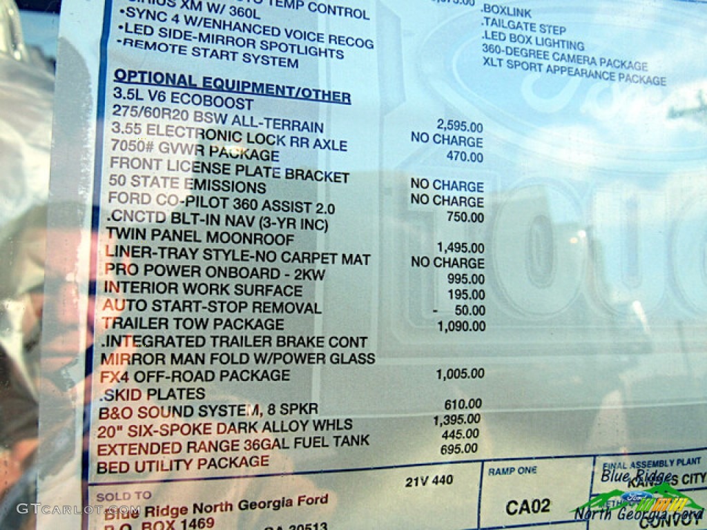 2022 F150 XLT SuperCrew 4x4 - Oxford White / Black photo #28