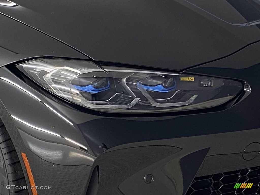 2022 M3 Sedan - Black Sapphire Metallic / Kyalami Orange/Black photo #4