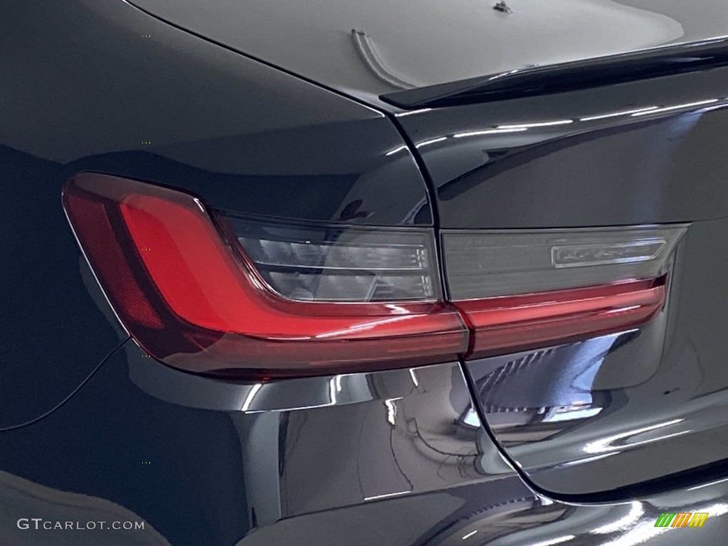 2022 M3 Sedan - Black Sapphire Metallic / Kyalami Orange/Black photo #6