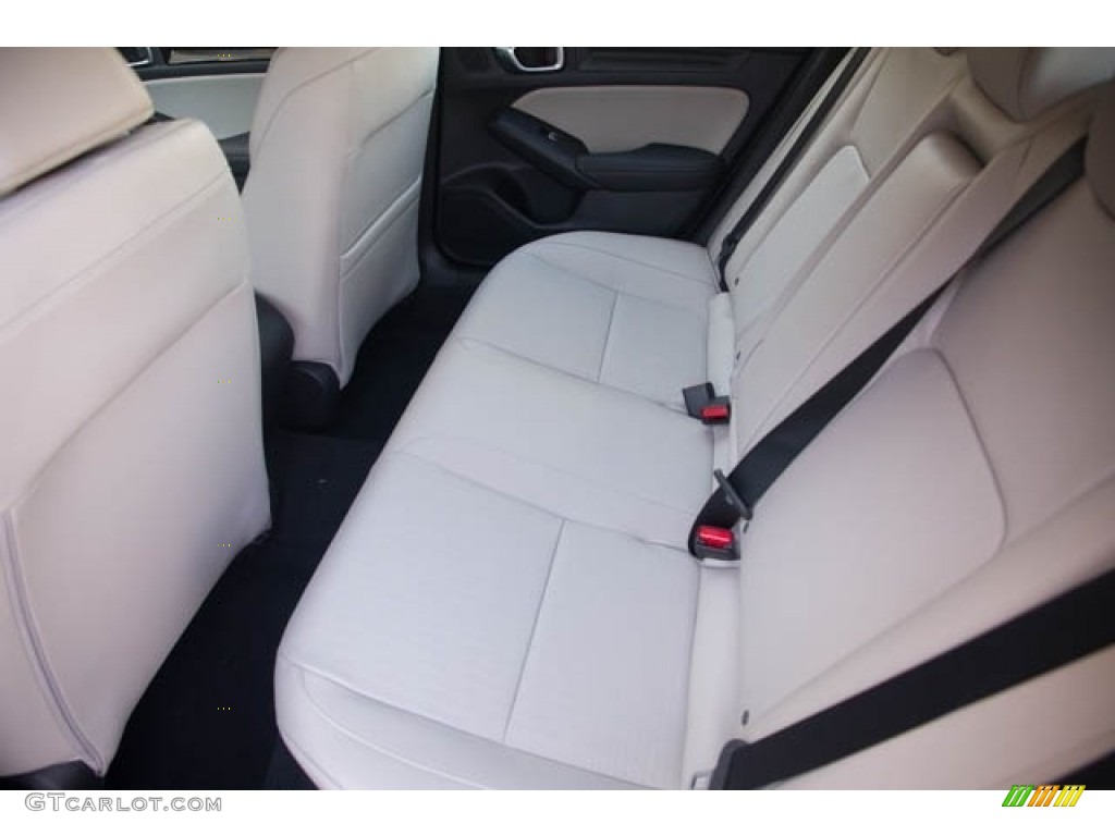 Gray Interior 2022 Honda Civic EX-L Hatchback Photo #143618781