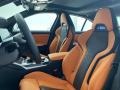 Kyalami Orange/Black Front Seat Photo for 2022 BMW M3 #143618796