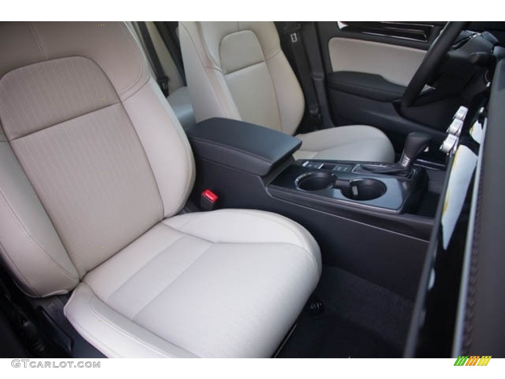 Gray Interior 2022 Honda Civic EX-L Hatchback Photo #143619081